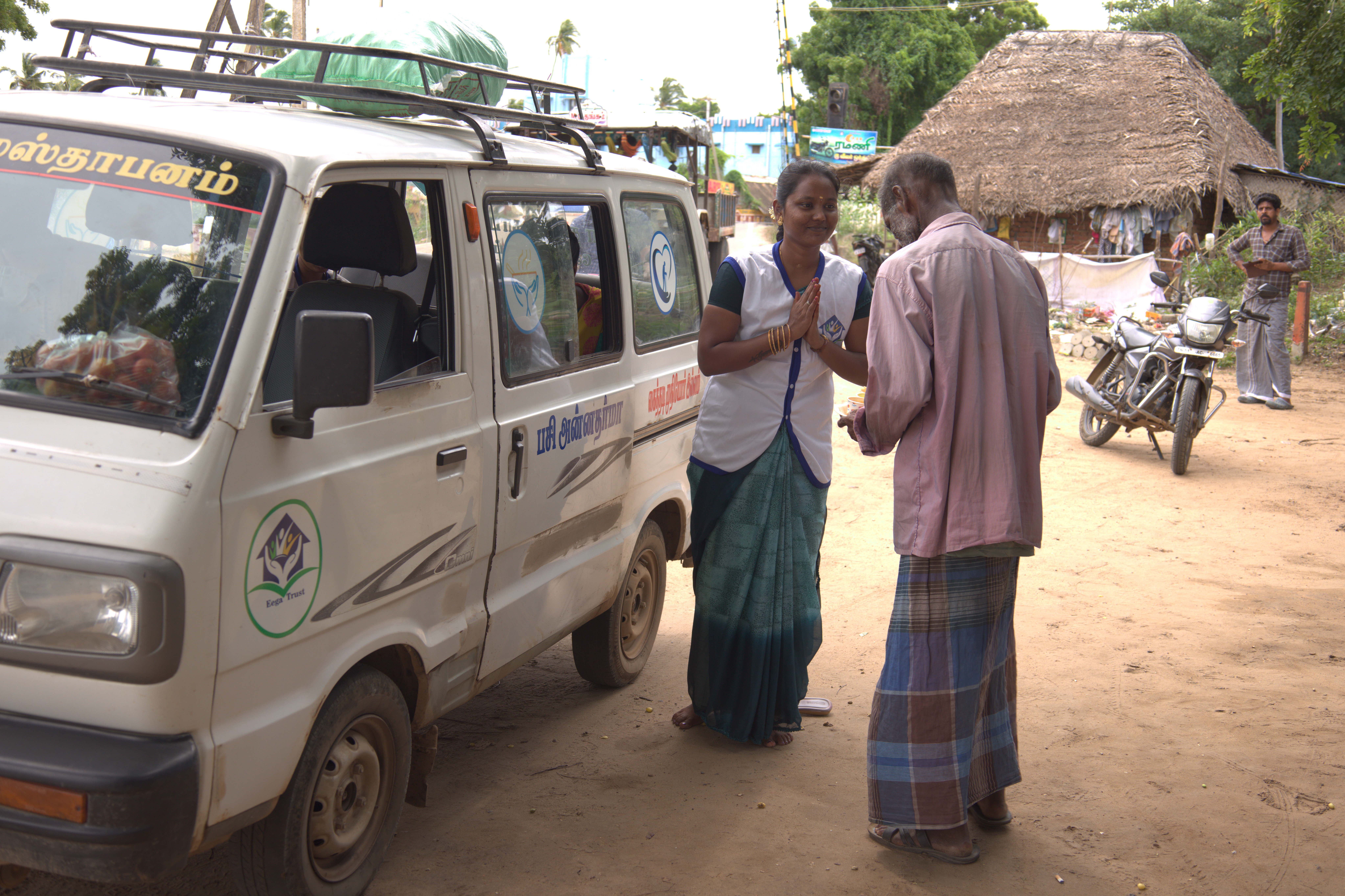 Hunger Relief community feeding
